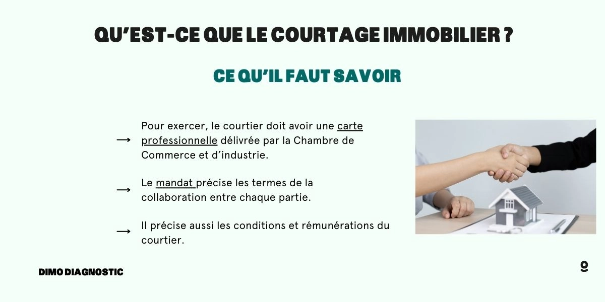 Qu'estce que le courtier immobilier
